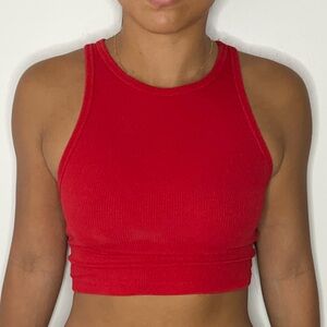 Poll & Bear Red Crop Top size XS